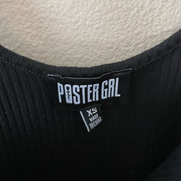 Dolls Kill Poster Girl Werk The Mirror Bodysuit - Picture 4 of 7